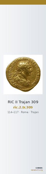 RIC II Trajan 309 — CANOA