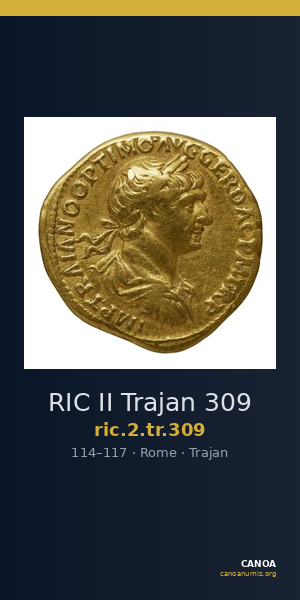 RIC II Trajan 309 — CANOA