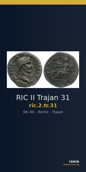 RIC II Trajan 31 — CANOA