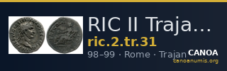 RIC II Trajan 31 — CANOA