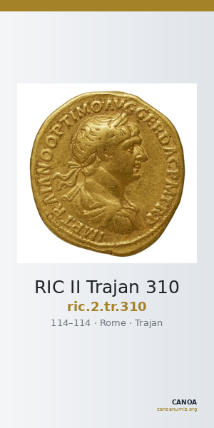 RIC II Trajan 310 — CANOA
