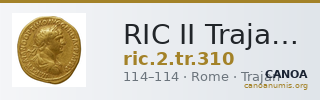 RIC II Trajan 310 — CANOA