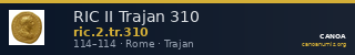 RIC II Trajan 310 — CANOA