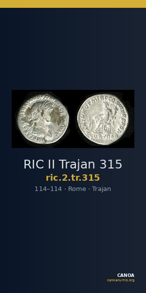 RIC II Trajan 315 — CANOA