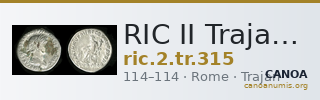 RIC II Trajan 315 — CANOA
