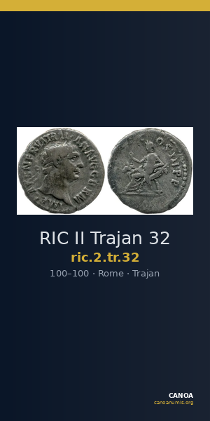 RIC II Trajan 32 — CANOA