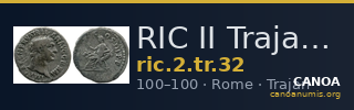 RIC II Trajan 32 — CANOA
