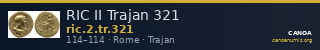 RIC II Trajan 321 — CANOA