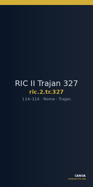 RIC II Trajan 327 — CANOA