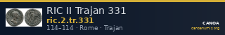 RIC II Trajan 331 — CANOA