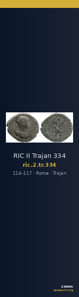 RIC II Trajan 334 — CANOA