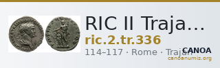 RIC II Trajan 336 — CANOA