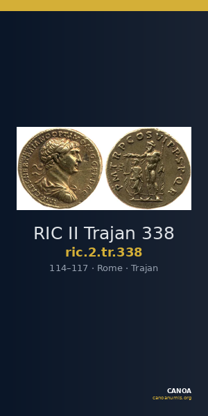 RIC II Trajan 338 — CANOA