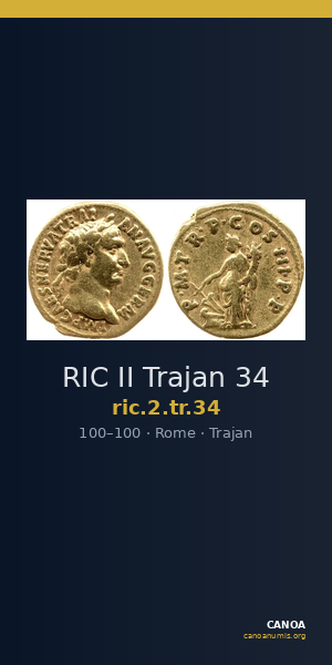 RIC II Trajan 34 — CANOA
