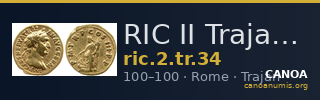 RIC II Trajan 34 — CANOA