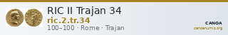 RIC II Trajan 34 — CANOA
