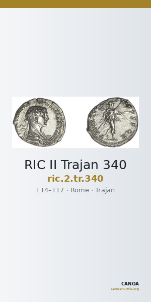 RIC II Trajan 340 — CANOA
