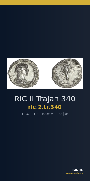 RIC II Trajan 340 — CANOA