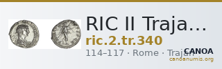 RIC II Trajan 340 — CANOA
