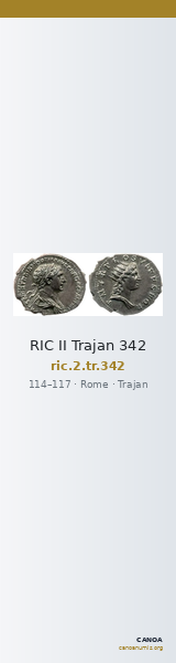 RIC II Trajan 342 — CANOA