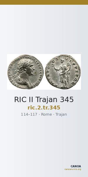 RIC II Trajan 345 — CANOA