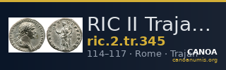 RIC II Trajan 345 — CANOA