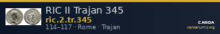 RIC II Trajan 345 — CANOA