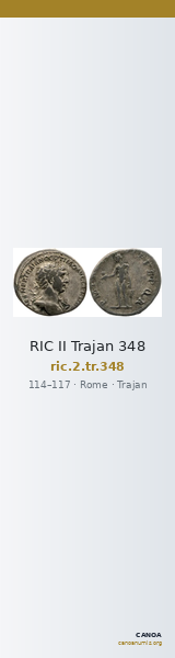 RIC II Trajan 348 — CANOA