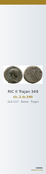 RIC II Trajan 349 — CANOA