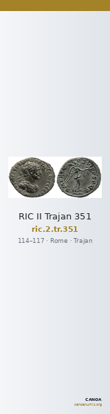 RIC II Trajan 351 — CANOA