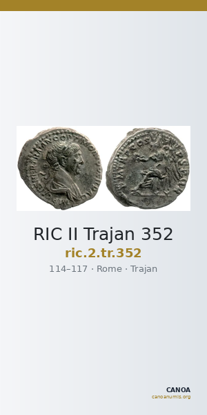 RIC II Trajan 352 — CANOA