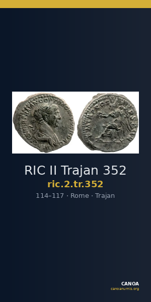 RIC II Trajan 352 — CANOA
