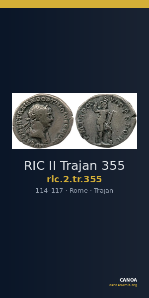 RIC II Trajan 355 — CANOA