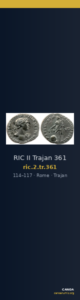 RIC II Trajan 361 — CANOA