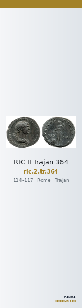 RIC II Trajan 364 — CANOA