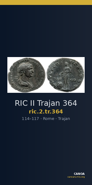 RIC II Trajan 364 — CANOA