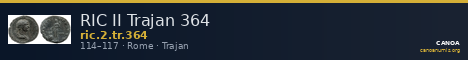 RIC II Trajan 364 — CANOA