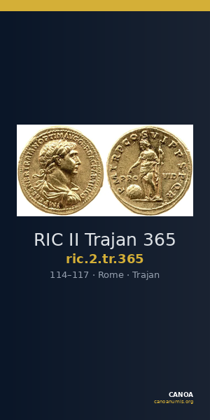 RIC II Trajan 365 — CANOA