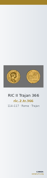 RIC II Trajan 366 — CANOA