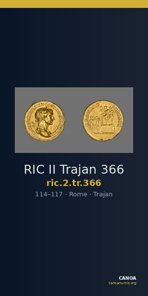 RIC II Trajan 366 — CANOA