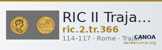 RIC II Trajan 366 — CANOA
