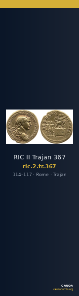 RIC II Trajan 367 — CANOA