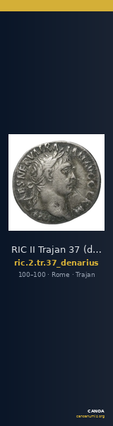 RIC II Trajan 37 (denarius) — CANOA