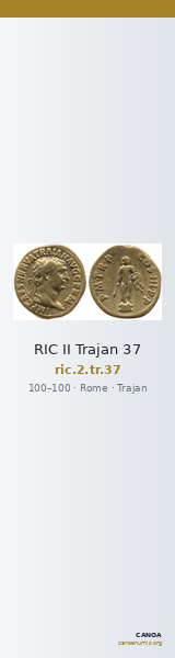 RIC II Trajan 37 — CANOA