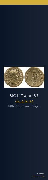 RIC II Trajan 37 — CANOA