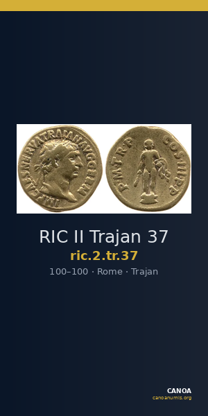 RIC II Trajan 37 — CANOA