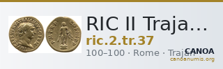RIC II Trajan 37 — CANOA