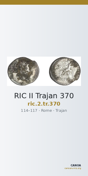 RIC II Trajan 370 — CANOA