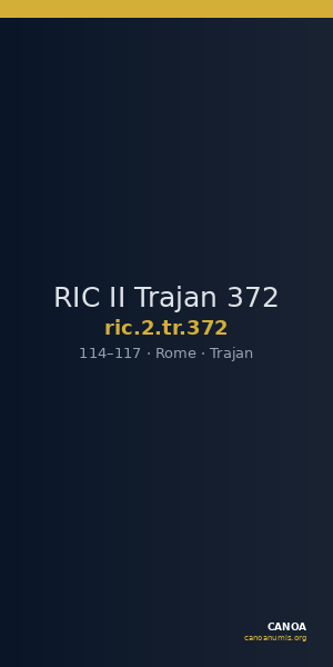 RIC II Trajan 372 — CANOA