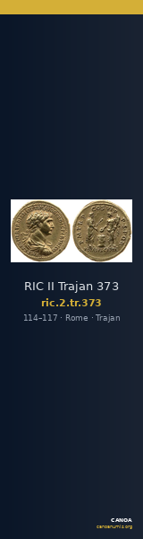 RIC II Trajan 373 — CANOA